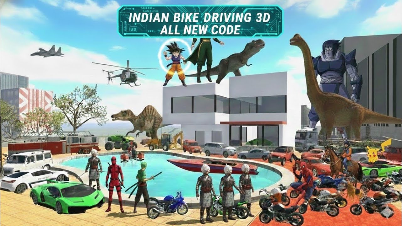 ALL NEW INDIAN BIKE DRIVING 3D CHEACODES 2026 NEW UPDATE | Indian Bike Driving 3D UPDATE #bikegaming