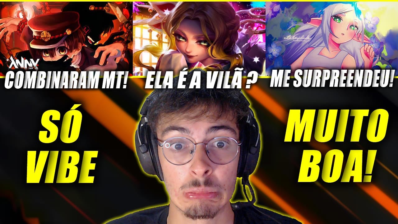 REACT 3 em 1 - Anny, Mistery e Nikmoou ( Toilet-bound Hanako-kun e Frieren)