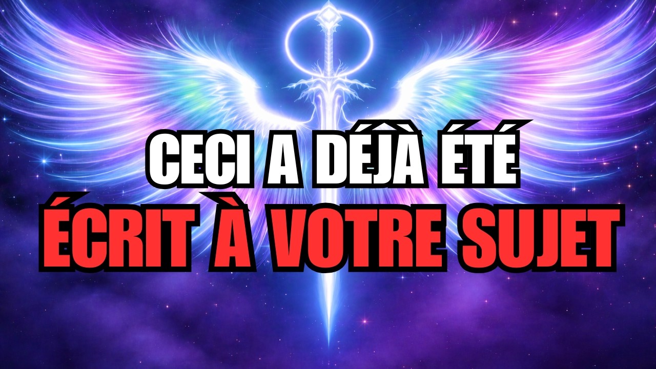 Élu(e), le Ciel dit que ceci était écrit pour toi bien avant aujourd'hui 📜