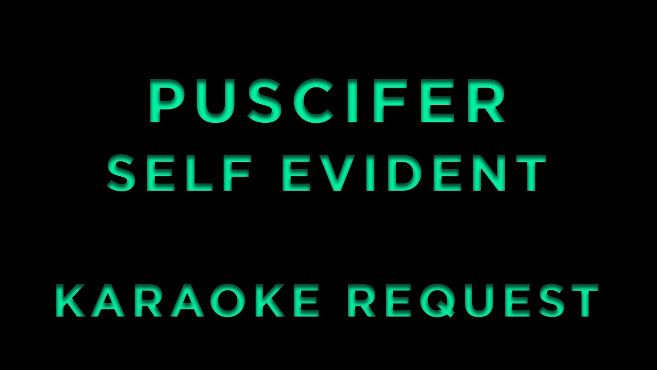 Puscifer - Self Evident • KARAOKE