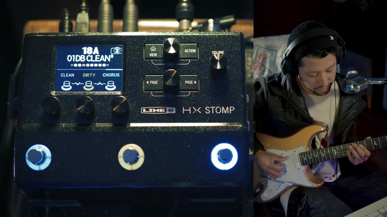 Os sons do meu PACK CLEAN - HX Stomp 🙅‍♂️