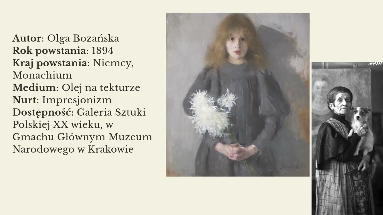 Dziewczynka z Chryzantemami