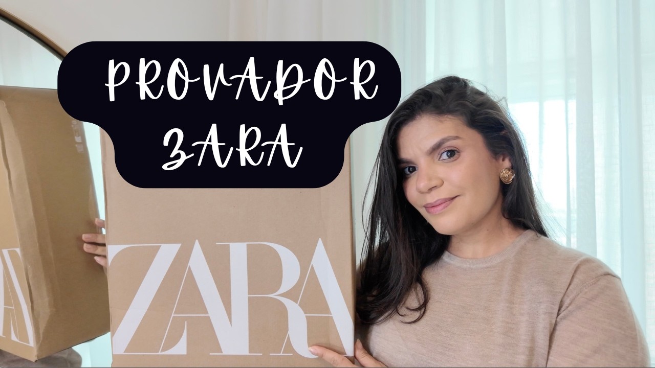 Provador ZARA em casa pe&ccedil;as SUPER ESPECIAIS