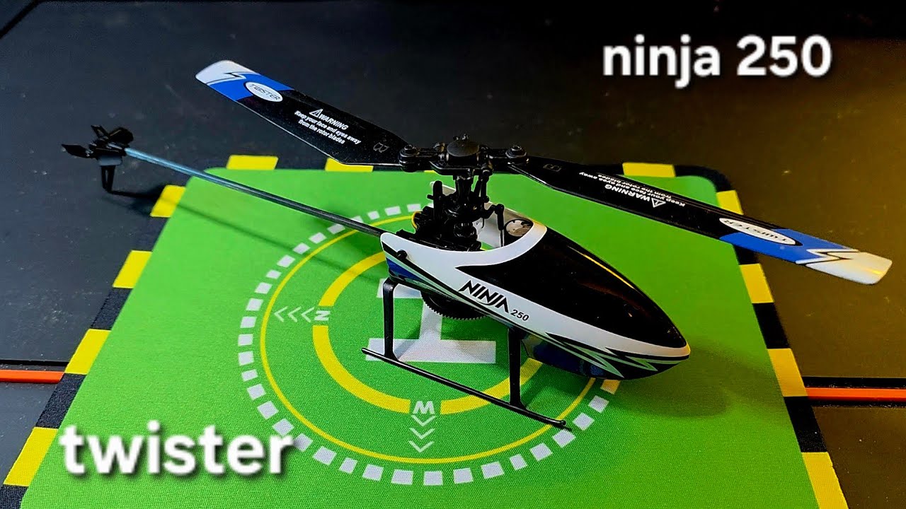 NINJA 250 twister rc helicopter 🚁 