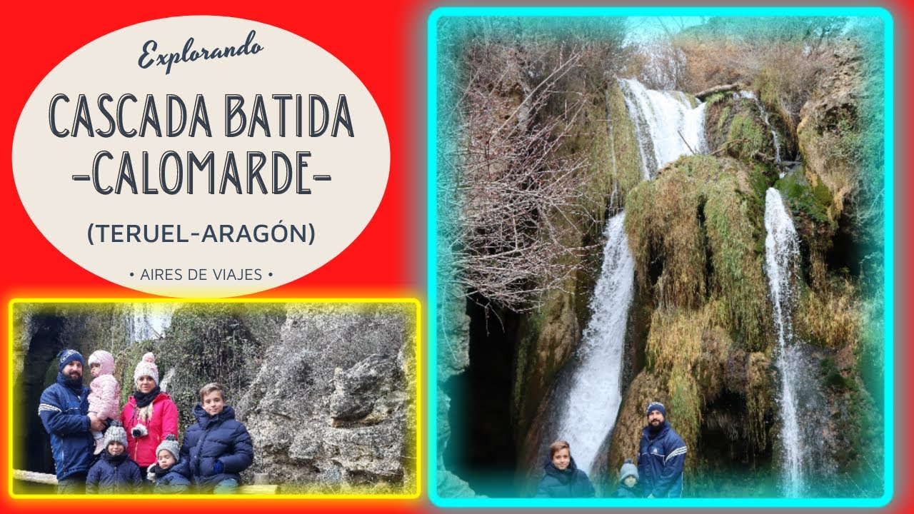 🌊CASCADAS en CALOMARDE (Teruel-Albarrac&iacute;n)