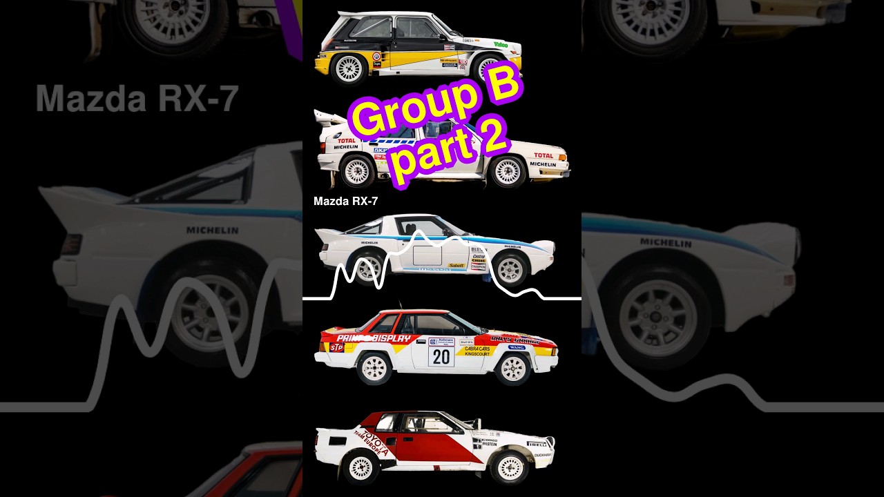 Part 2 - Group B rally car sounds (WRC 1982-1986, Class 12)