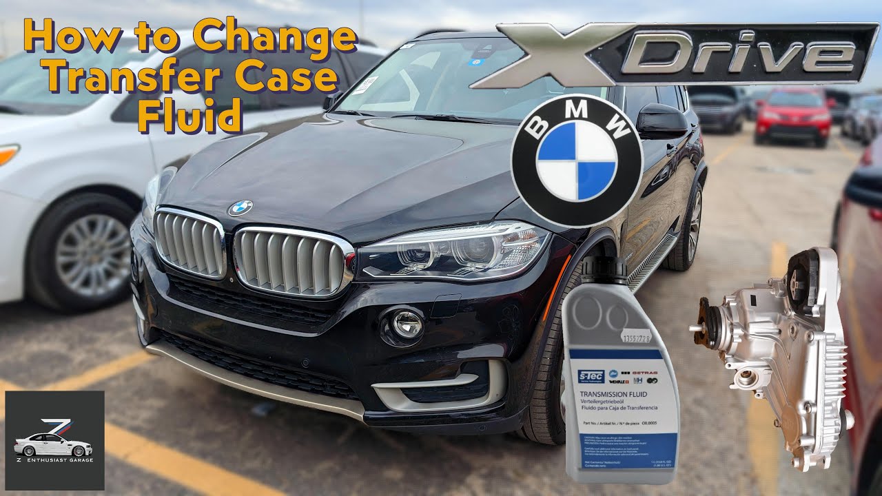 Как заменить жидкость в раздаточной коробке BMW X Drive