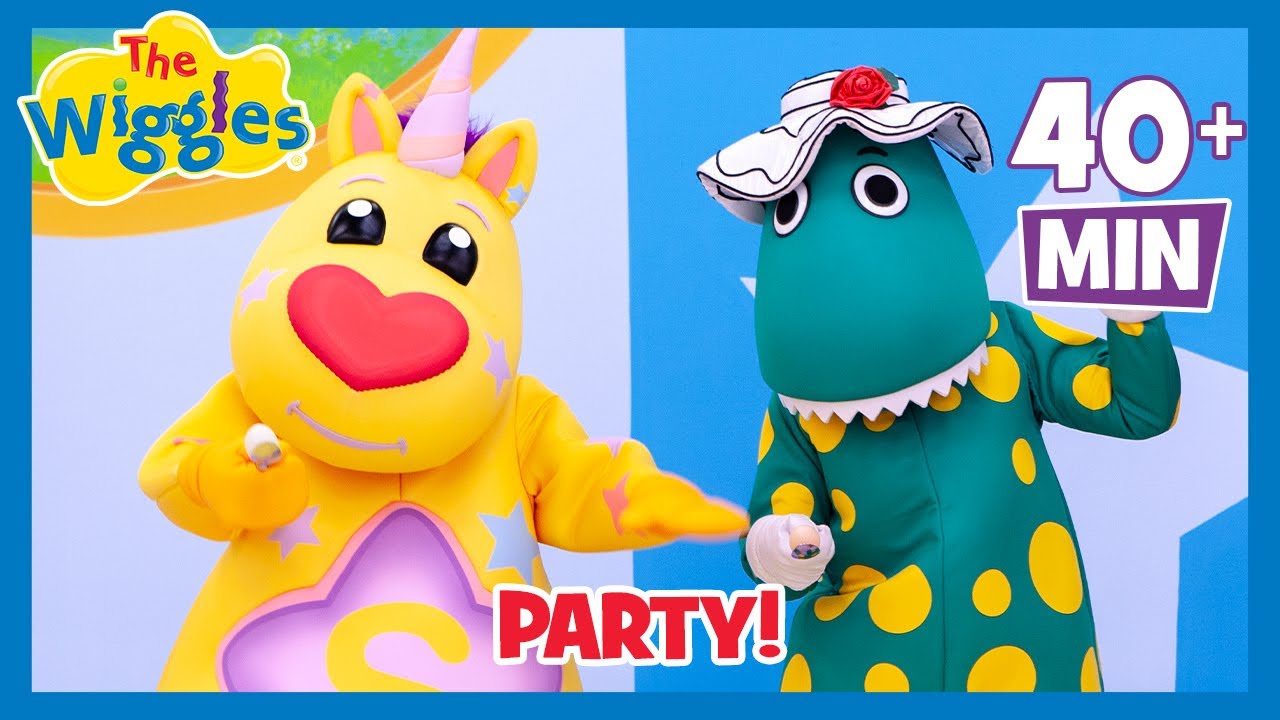 40 Min Dance Party Songs for Toddlers 🎈🧸 The Wiggles Compilation
