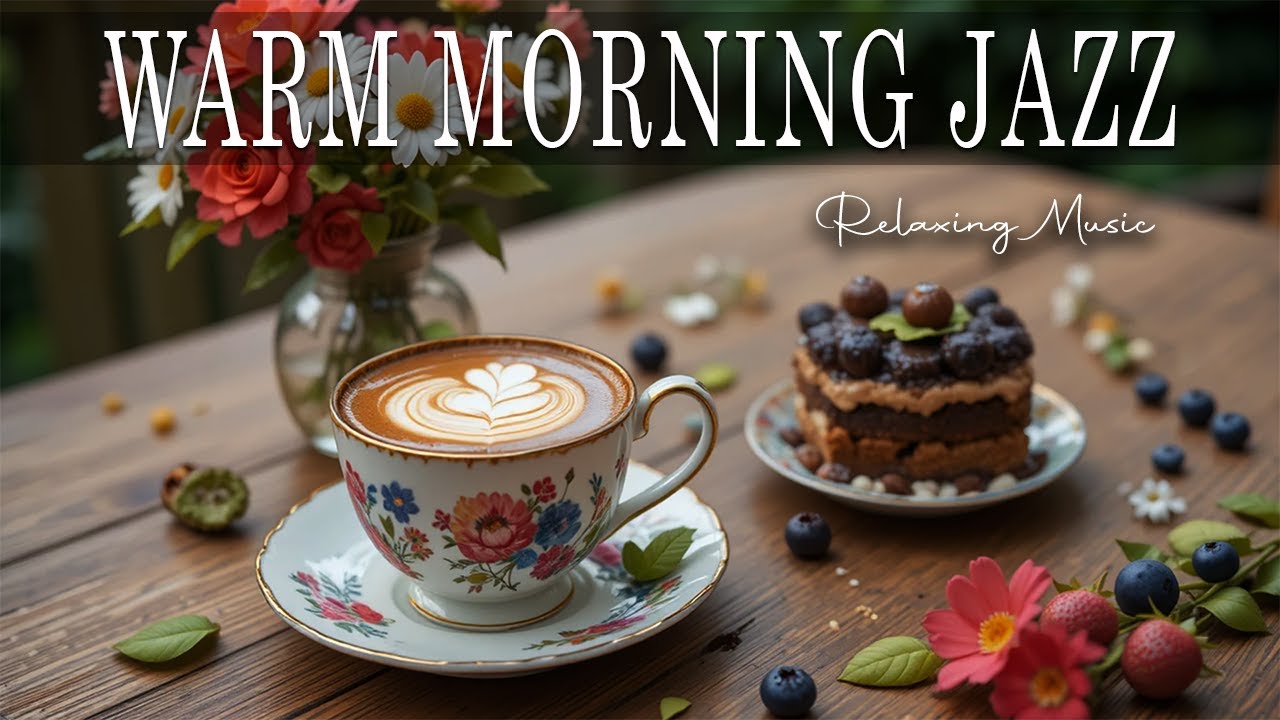 Warm Morning Jazz ☕ Bossa Nova instrumental for Happy Moods, Work & Study