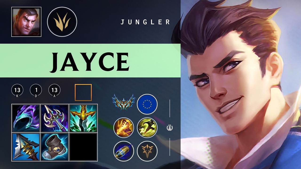 Jayce Jungle vs Viego - EUW Challenger Patch 26.03