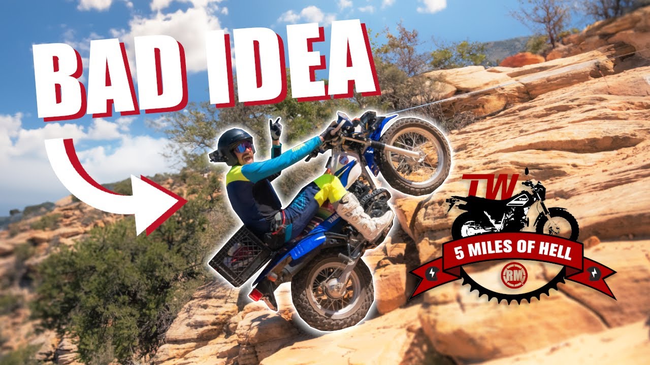 Hard Enduro на Yamaha TW200 — 5 миль ада