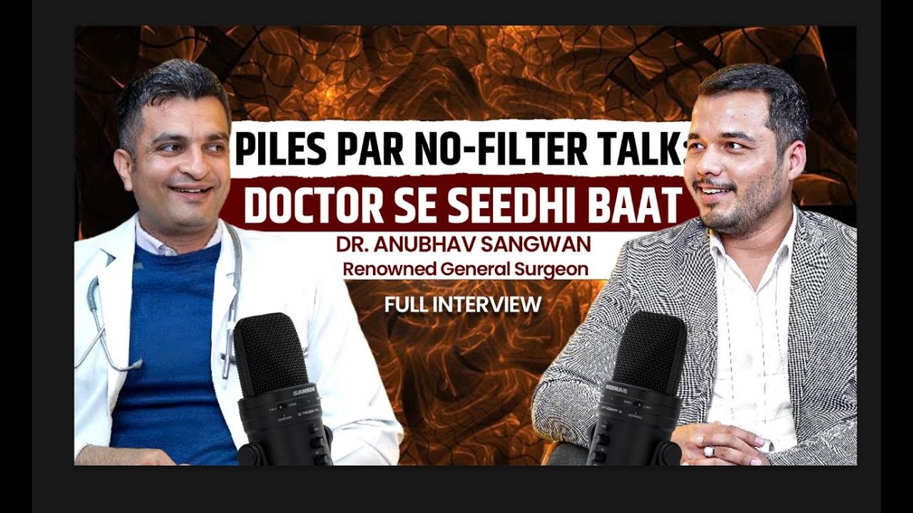 Piles par No-Filter Talk Doctor se seedhi baat 🚨🩺 | Dr. Anubhav Sangwan | Miracles Healthcare