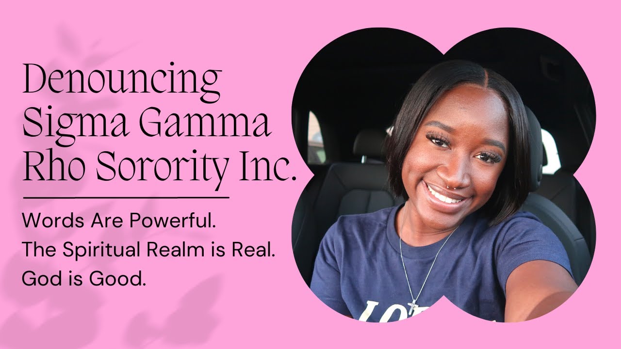 Denouncing SGRho | Words Are Powerful. The Spiritual Realm is Real. God is Good.