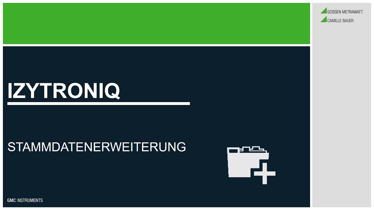 IzytronIQ Admin: Stammdatenerweiterung, weitere Datenbankfelder hinzufügen
