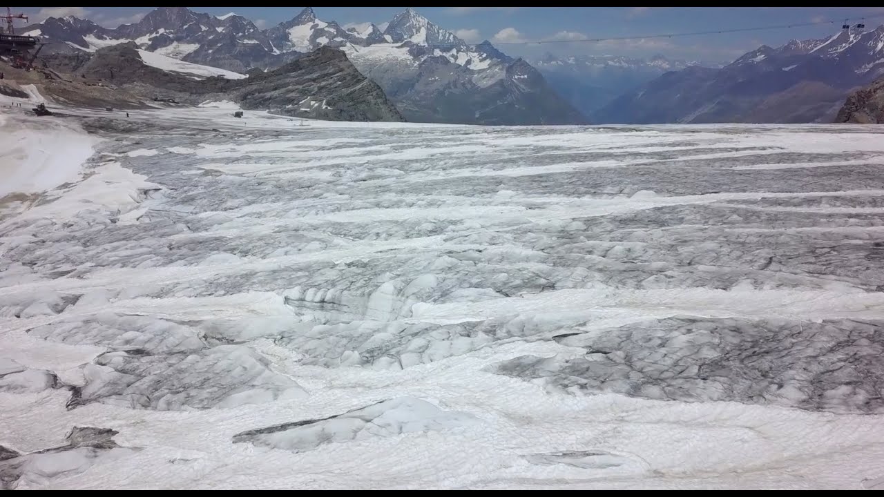 La fusione dei ghiacci: il Plateau Rosa