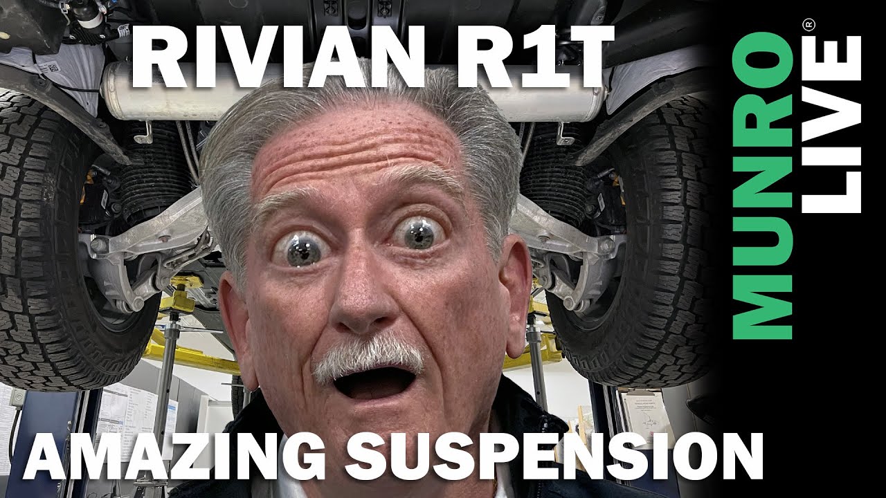 Электрогрузовик Rivian R1T | Обзор подъемника