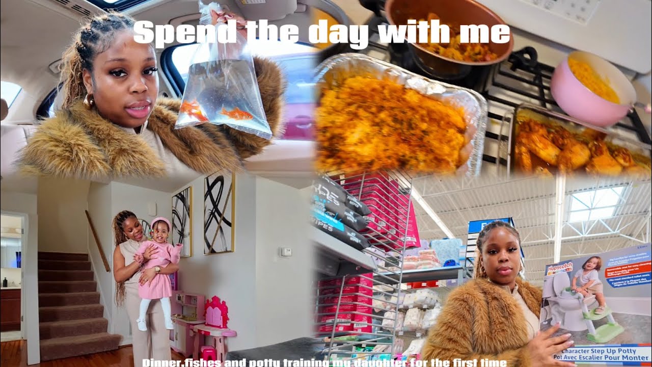 Spend the day with me|cooking dinner, getting fishes + more!
