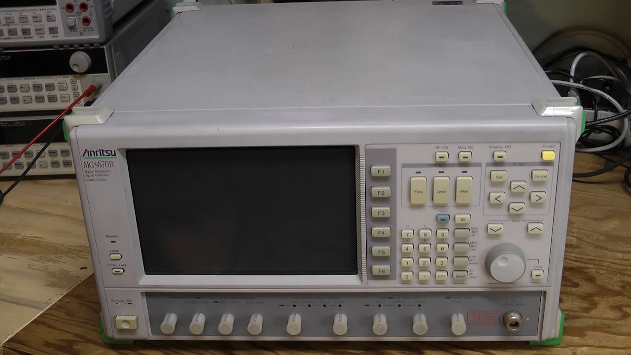 #74 - Anritsu MG3670B signal generator repair