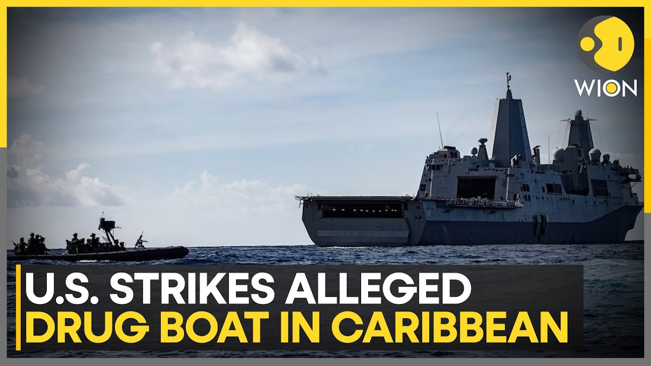 US Strikes Second Alleged Drug Boat in a Week, Bringing Death Toll to Over 130 | WION NEWS