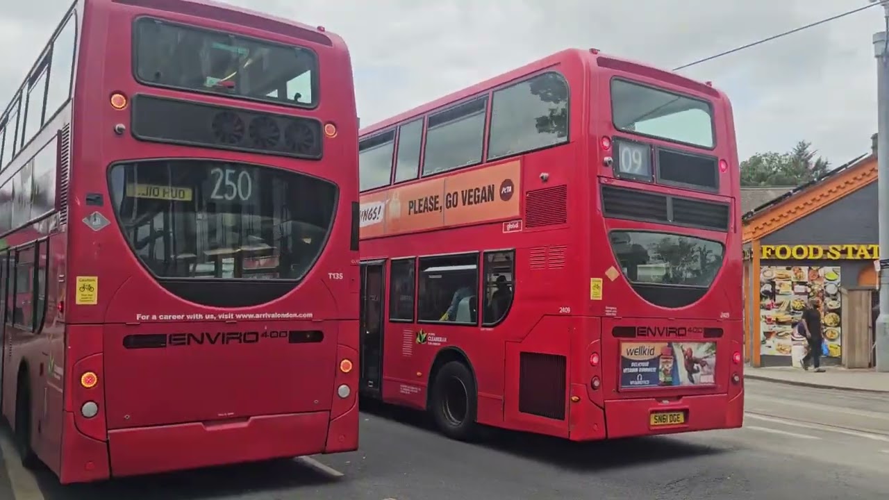 Buses in Crawley Redhill West Croydon & Brixton 15/07/25