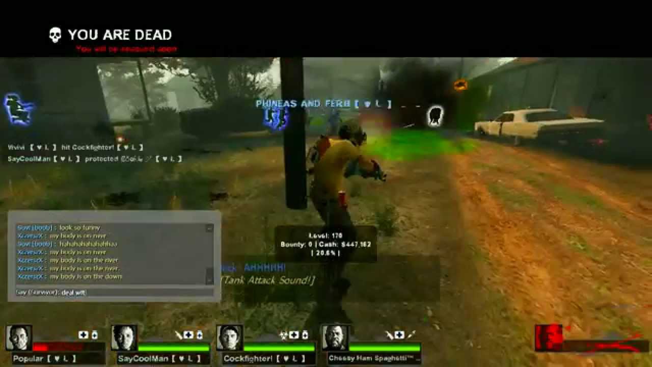L4D2 [mgftw.com Asia] Fighter Tank scene
