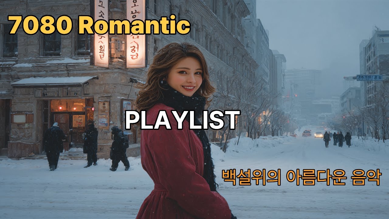 [PLAYLIST] 백설위에 적어놓은 고백 | A Confession Written on the Snow — 7080 Romantic Ballad & Rock 🎧