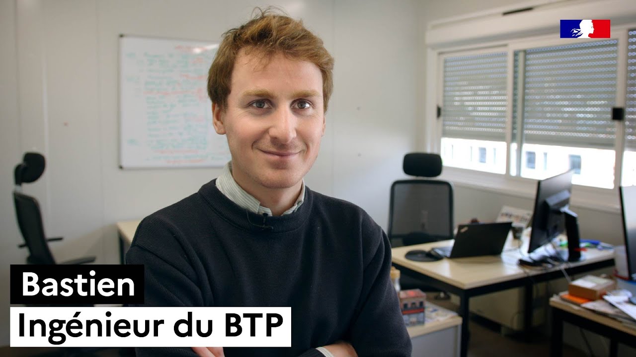 Bastien, ingénieur du BTP - Les métiers du chantier de Notre-Dame de Paris