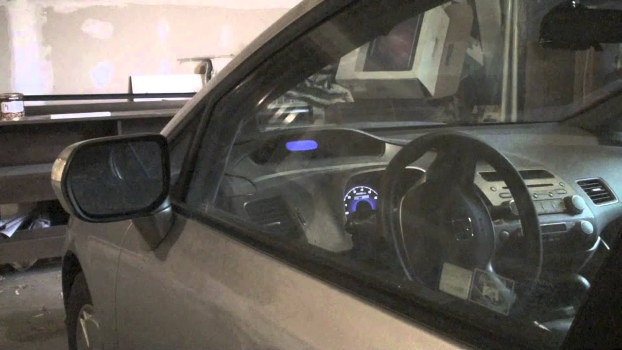 2008 honda civic alarm goes off