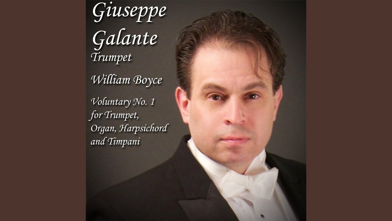 William Boyce: Voluntary No. 1 in D Major for Trumpet, Organ, Harpsichord and Timpani