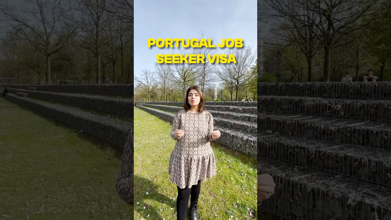 Easiest country Portugal job seeker visa #trending #portugal #europe