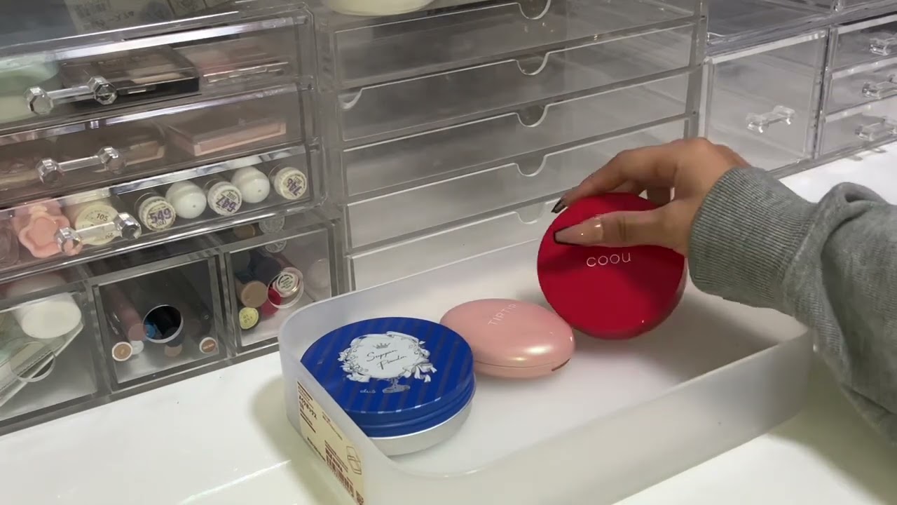 【初投稿】コスメ収納これからよろしくお願いします‼️