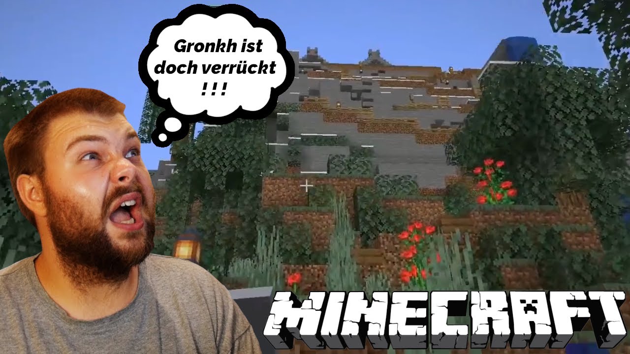Tobi begutachtet die Bauwerke von Gronkh🤯😂 Minecraft Server