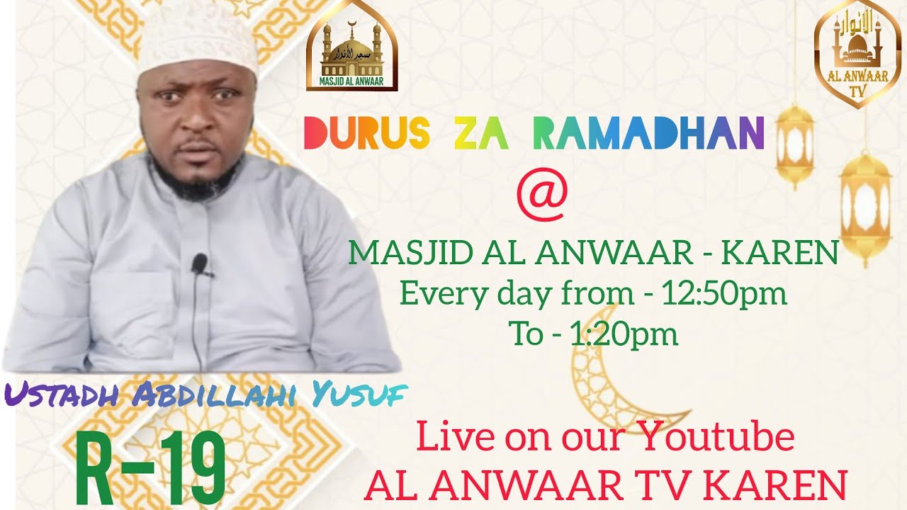 RAMADHAN DARSA // 19 RAM 1447H - 09 Mar 2026.