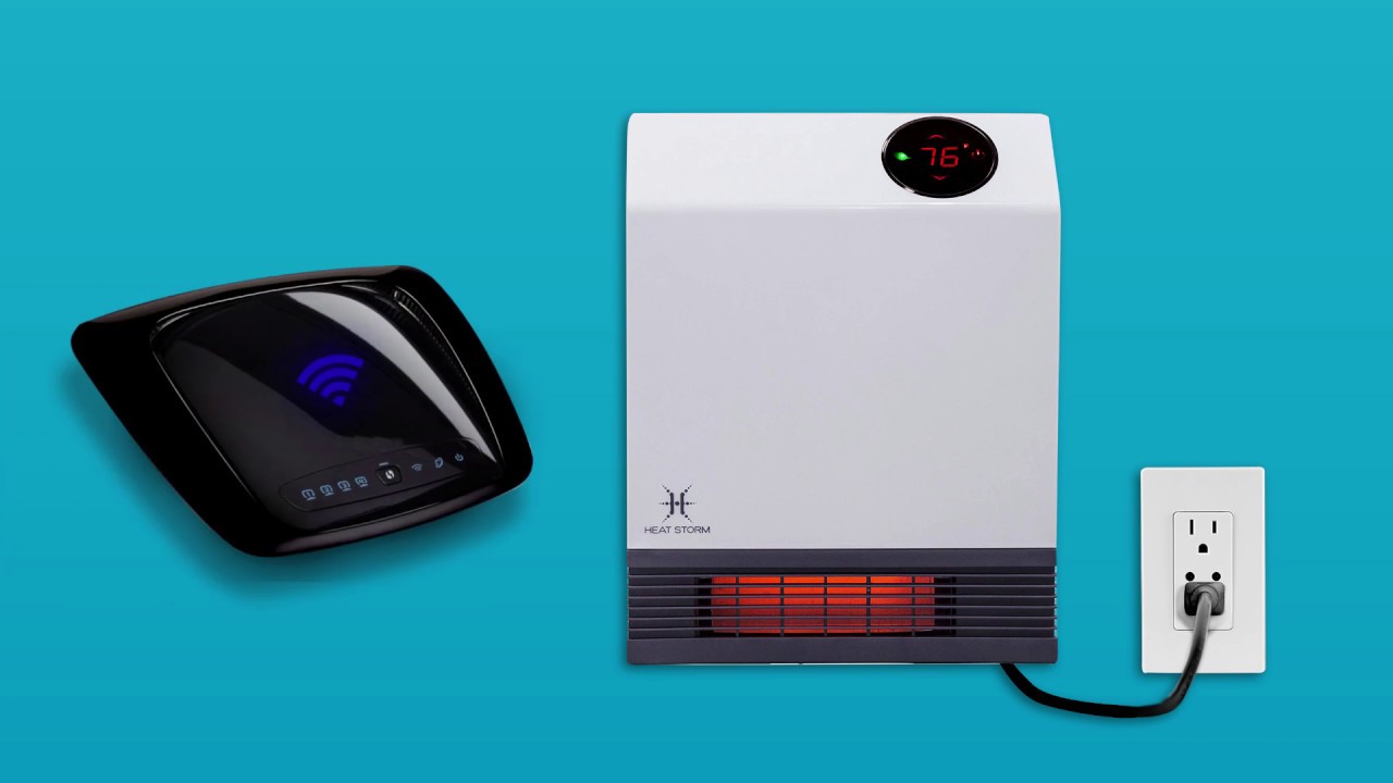 Heat Storm Wifi Infrared Wall Heater - How to - initial set up