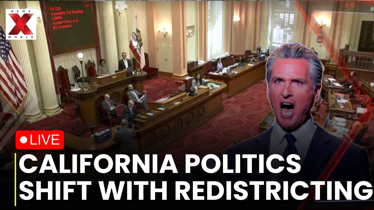 California State Assembly LIVE: California politics heat up with redistricting bills | NewsX World