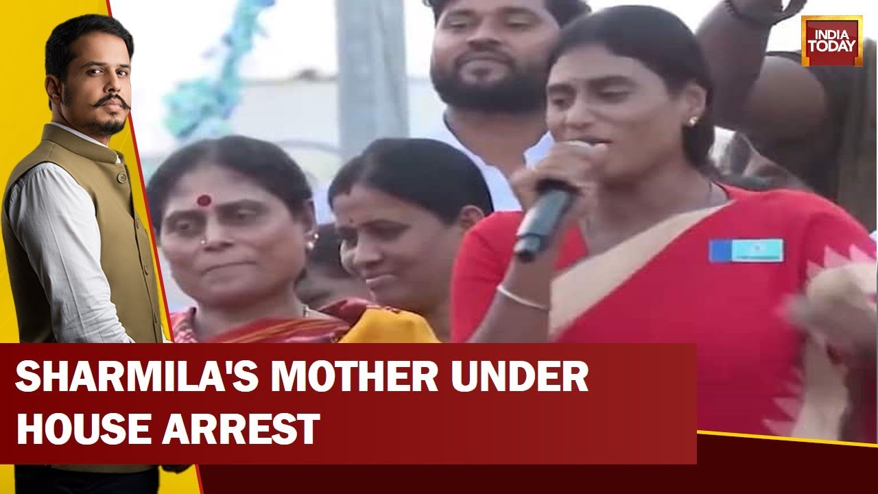 YS Sharmila's Mother Vijayamma Under House Arrest After High-Octane Drama In Hyderabad