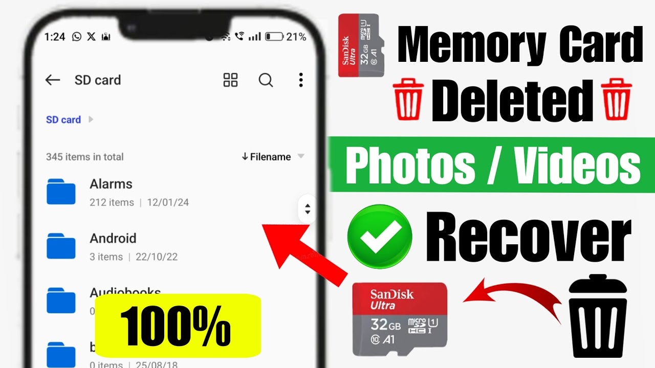 sd card se delete photo wapas kaise laye 2025 | memory card se delete photo wapas kaise laye 2025