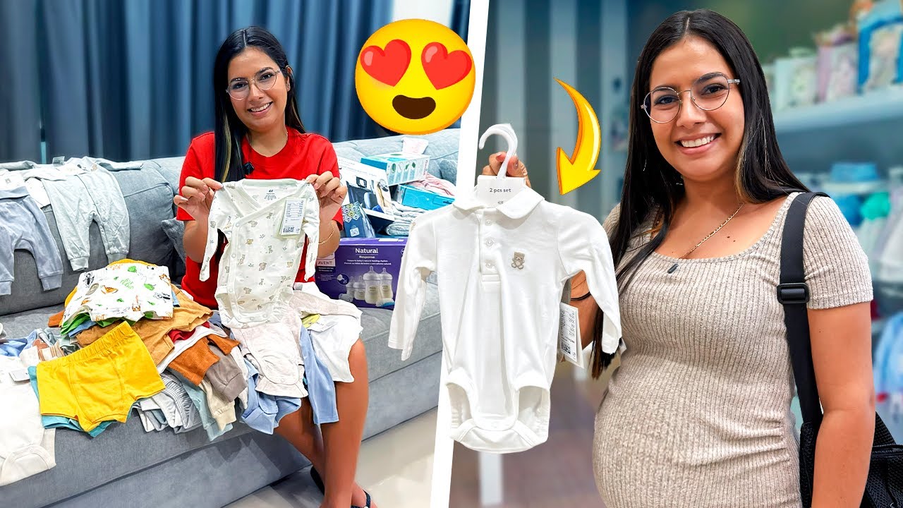 COMPRÁNDOLE ROPITA A NUESTRO BEBÉ 👶🏻 🩵