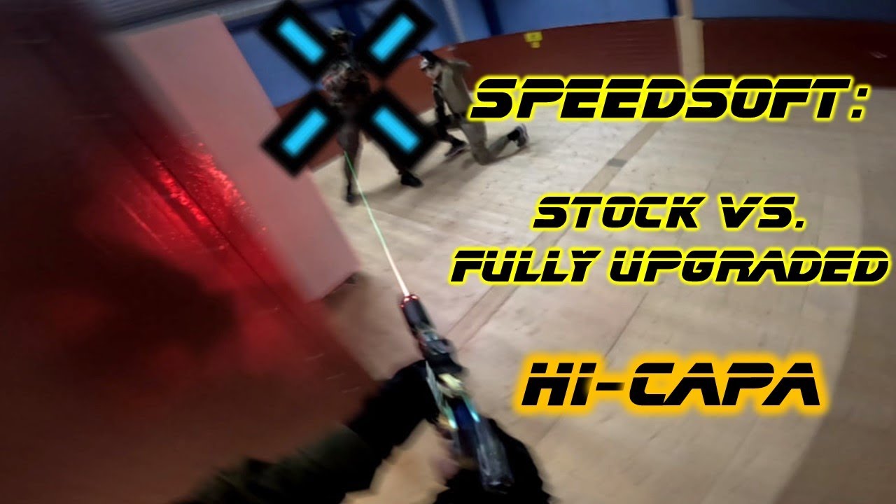 Is Hi-Capa Upgrading Really Necessary? Speedsoft / Airsoft Gameplay at ASA Arena, Suomi / Finland