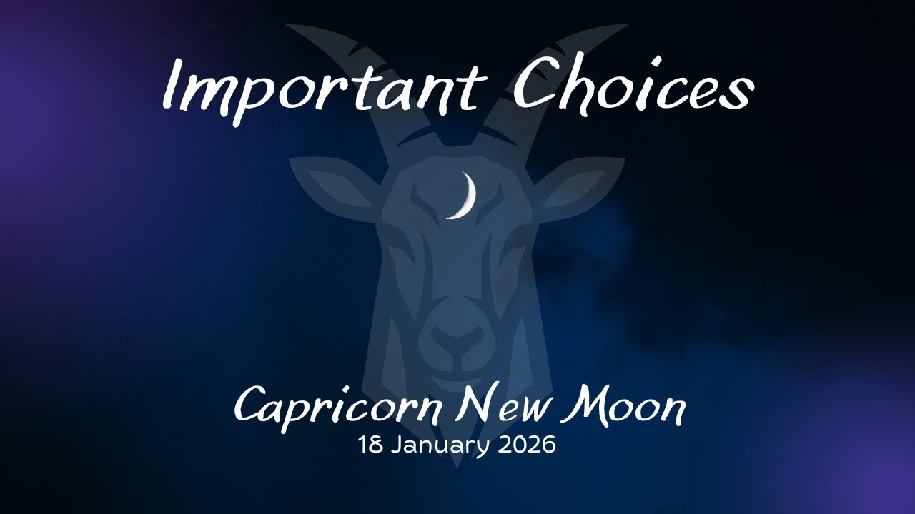 Capricorn Stellium & the New Moon ♑️ 18 January 2026 ✨ Pivotal New Starts ✨ All 12 Signs