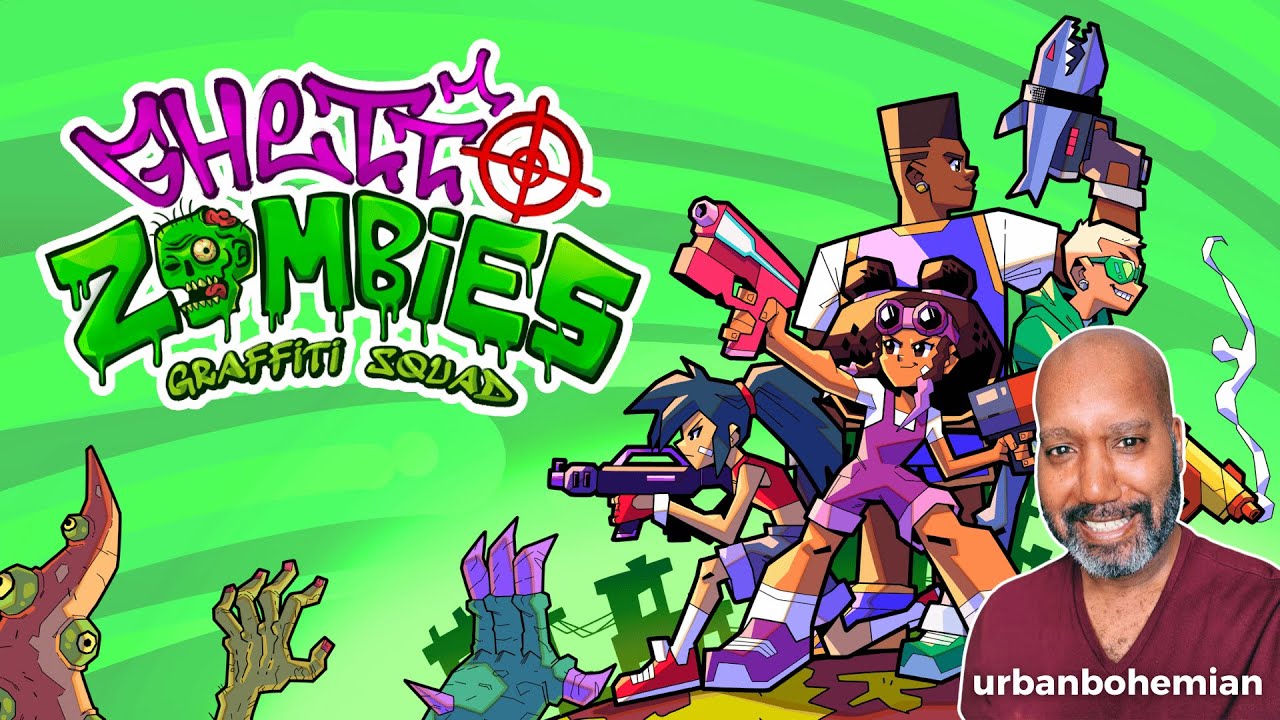 Tag the Town with Graffiti and Paint it Green with Zombie Goo! | Ghetto Zombies: Graffiti Squad