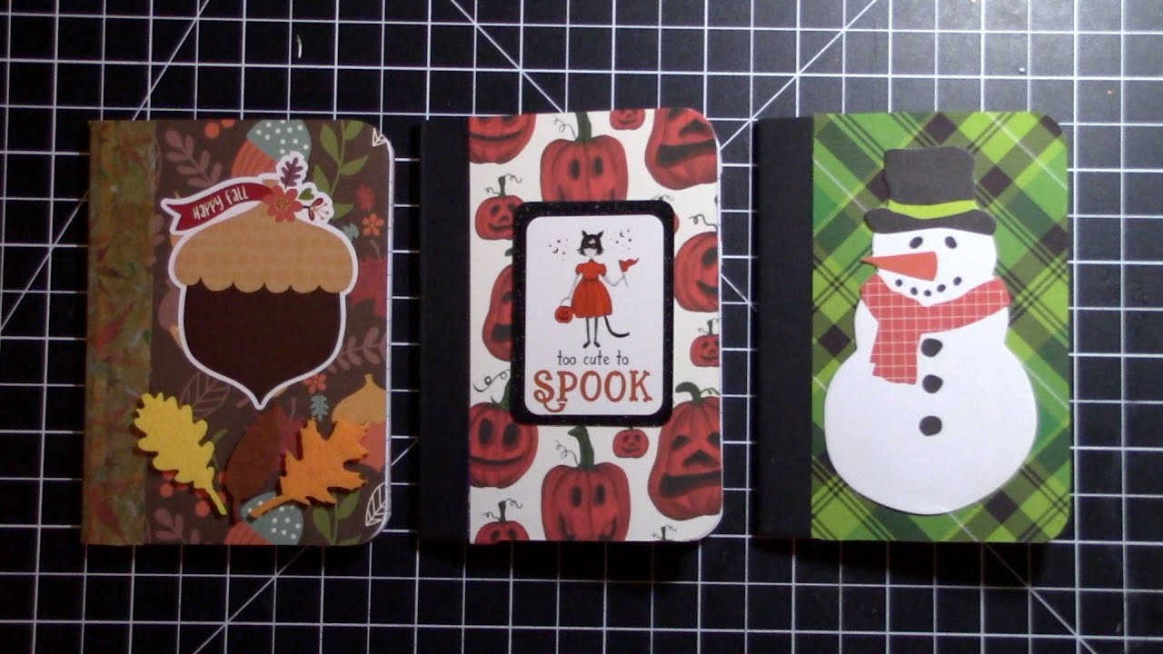 Altered MIni Composition Books Tutorial