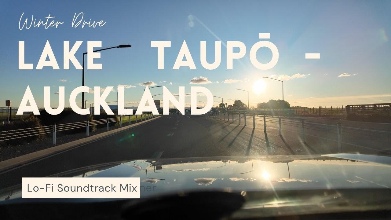 New Zealand - Scenic Full Drive - Lake Taupō to Auckland Airport
