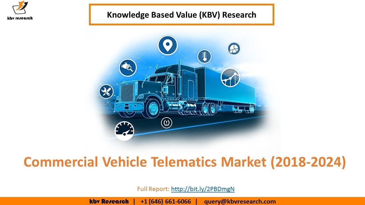 Commercial Vehicle Telematics Market (2018-2024) | KBV Research