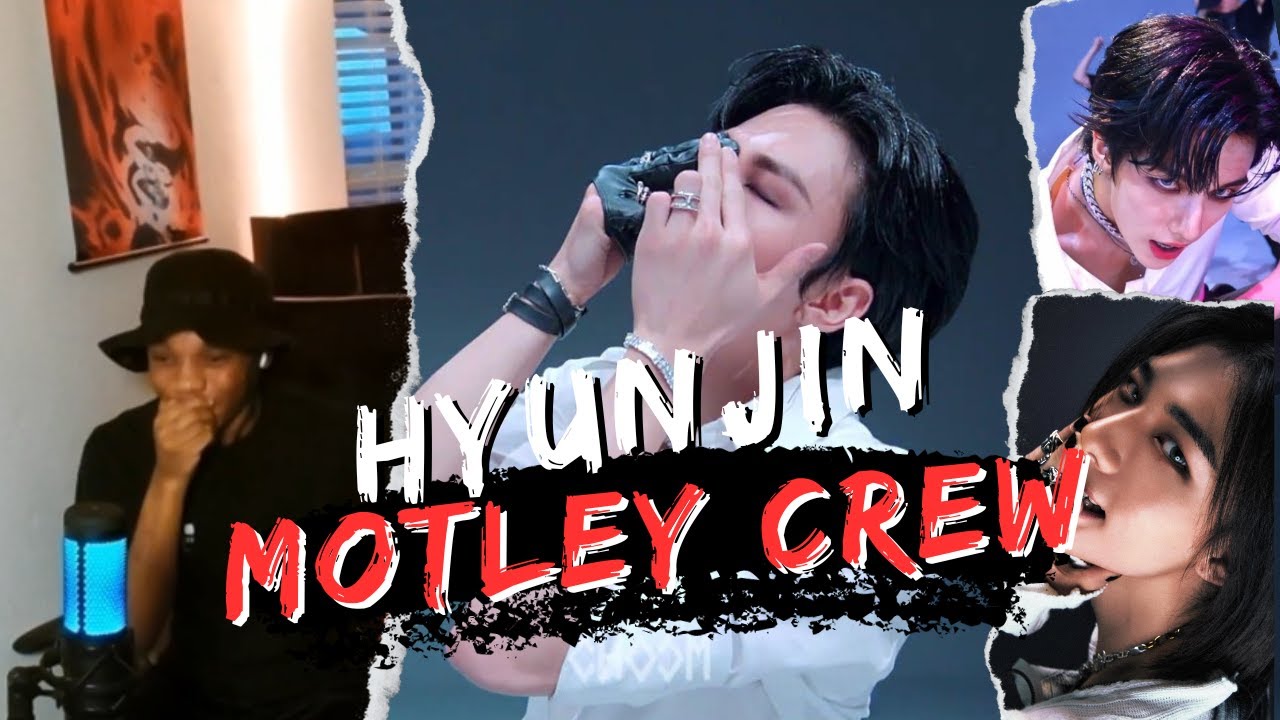 [Artist Of The Month] 'Motley Crew' covered by Stray Kids HYUNJIN(현진) REACTION!!! *BRO IS MAJESTIC!*