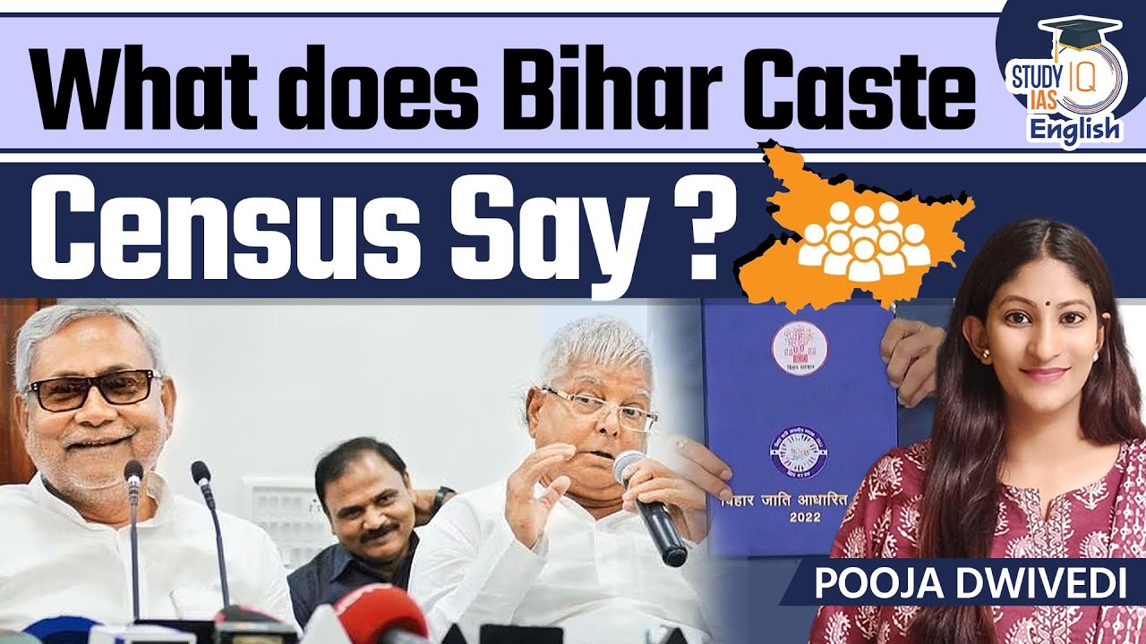 All you need to know about Caste Census I Pooja Dwivedi I StudyIQ IAS English
