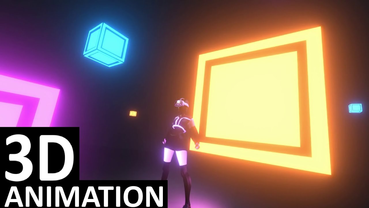 I MADE MY FIRST 3D ANIMATION IN BLENDER #3danimation  #blenderanimation  #VR  #vranimation