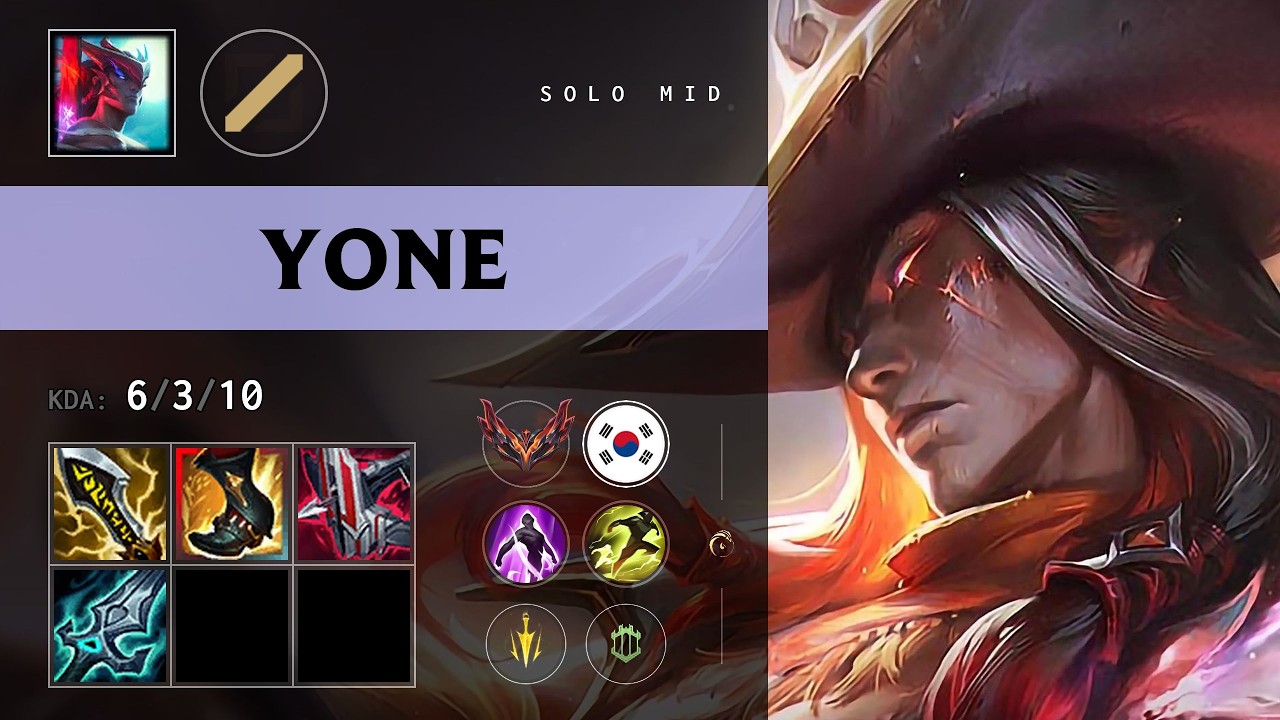 Yone Mid vs Hwei - KR Grandmaster Patch 26.11