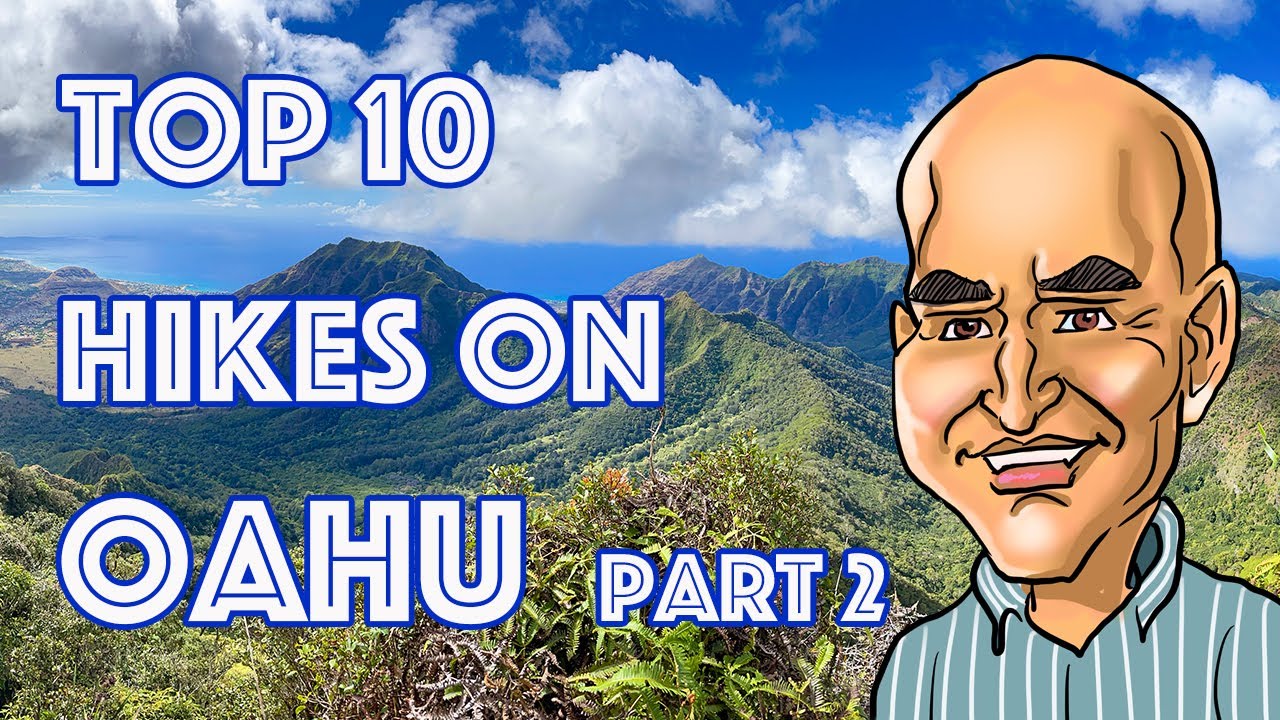 Top 10 Trails on Oahu. Part 2 Kaena Point, Kuliouou, Pink Pillbox, Wiliwilinui, Mt Ka'ala.