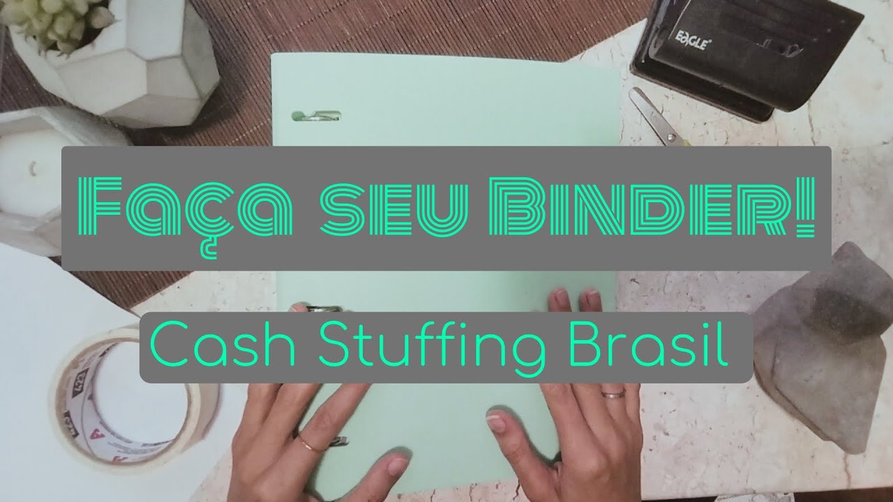 Faça envelopes para colocar em seu Binder | Fichário Financeiro [Cash Stuffing Brasil | Português]